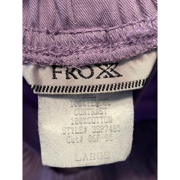 Vintage FROXX Women's Purple Lavender Pull On Pant - Picture 10 of 14
